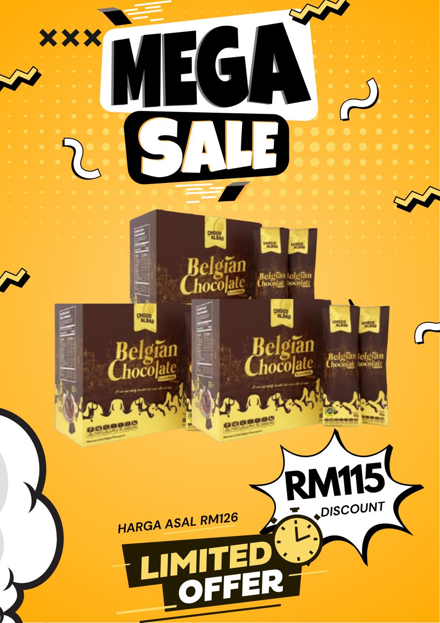 Air coklat viral 1 box rm39 20 sachet 